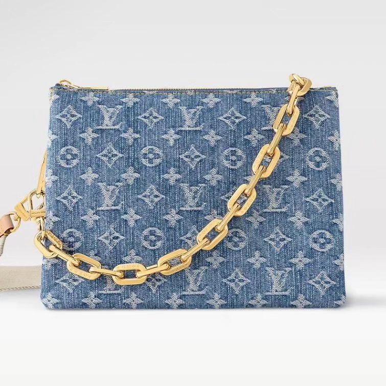 LV blue crossbody